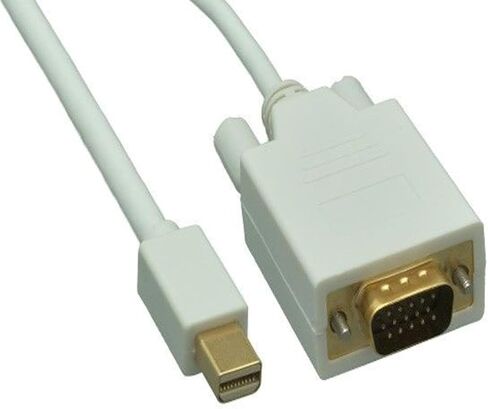 3 ft. Mini DisplayPort to VGA Cable - 32AWG - White in Kuwait