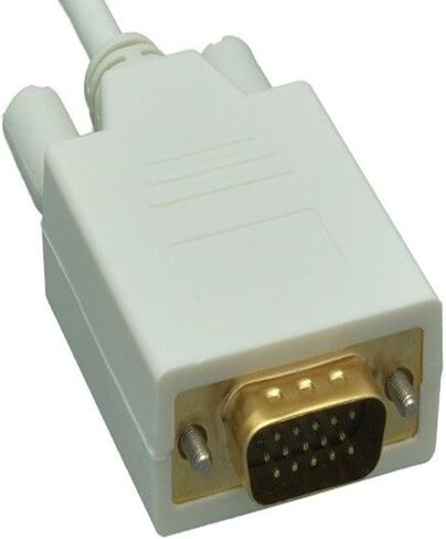 6 أقدام. Mini DisplayPort إلى Cable VGA - 32AWG - أبيض in Kuwait