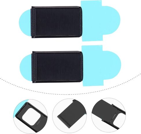 Vaguelly 2 Pack Cover Slide Webcam Cover for Phone Tablet Privacy Protector in Saudi Arabia