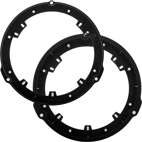 مكبرات الصوت Kicker 6.5 بوصة لفورد F-250/F-350/F-450/F-550 2017-2024 مجموعة ترقية-زوج من سلسلة KS مع المحولات وتسخير ، Coxaxial 6 1/2 Audio Door Senter KSC650 ، 51KSC6504 in Saudi Arabia