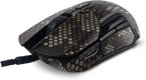 MightySkins Skin Compatible with SteelSeries Rival 5 Gaming Mouse - Camo Dots | Protective, Durable, and Unique Vinyl Decal wrap Cover | Easy to Apply, Remove, and Change Styles | Made in The USA in Saudi Arabia