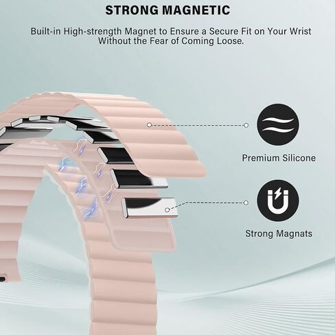 Compatible with iTouch Active 4 Band, Silicone Sport Loop Bracelet Wristband Strap Compatible for iTouch Active 4 Smartwatch in Saudi Arabia