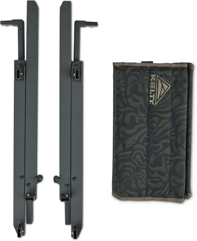 كرسي Kelty Rad-Arondack Camp ، البوليستر 600D ، إطار ألمنيوم قوي وخفيف الوزن ، 8 رطل يحمل وزنه ، تم تصميمه ليستمر (السرخس الأسود) in Saudi Arabia
