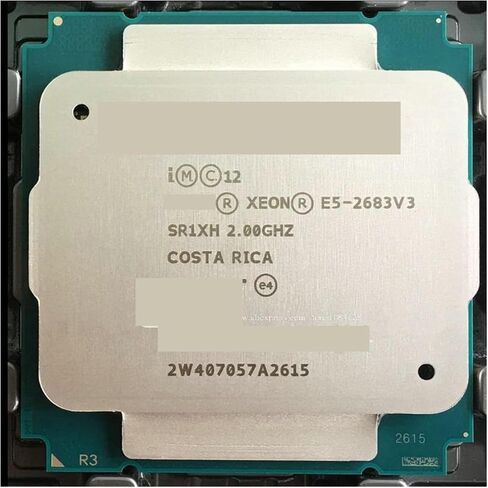 Xeon CPU E5-2683V3 SR1XH 2.00GHz 14-Cores 35M LGA2011-3 E5-2683 V3 Processor E5 2683V3 2683 in Saudi Arabia
