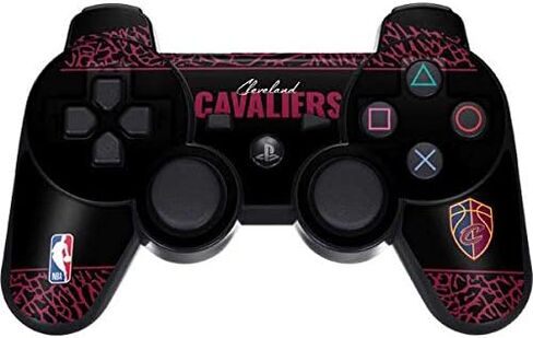 Skinit Skinit Gaming Skin for PS3 Dual Shock Wireless Controller - NBA Cleveland Cavaliers Print Design in Saudi Arabia