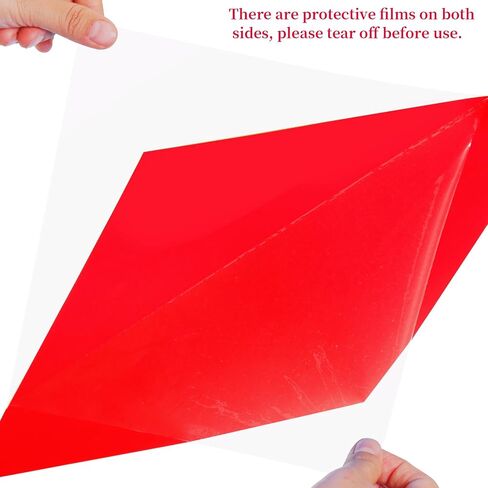 12pcs Gel Light Filter Color Correction Colored Overlays Transparent Color Film Lighting Gel Filter Plastic Sheets Correction for Film, Video, Photo, Stage (Purple and Orange, 11.7 x 8.3 Inches) in Saudi Arabia