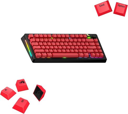 الألعاب المجيدة - GPBT أساسيات (PBT Keycaps) ، درع رمادي ، لا يوجد نشر صبغة تتلاشى ، وللوحات مفاتيح ميكانيكية مخصصة ، يناسب 100 ٪ ، 75 ٪ 60 ٪ 60 ٪ ، يناسب ANSI & ISO ، Windows & Macos - اللغة الإنجليزية (الولايات المتحدة) in Saudi Arabia