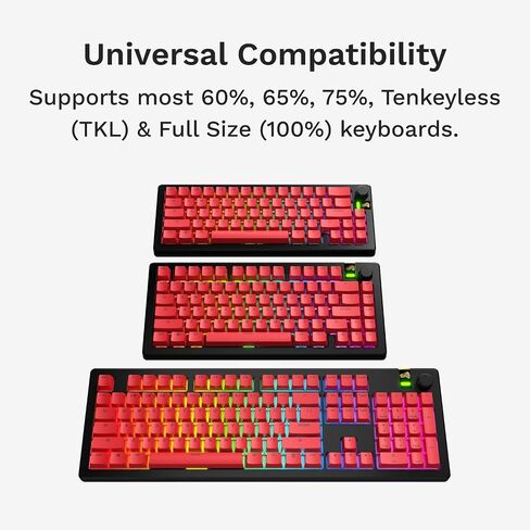 الألعاب المجيدة - GPBT أساسيات (PBT Keycaps) ، درع رمادي ، لا يوجد نشر صبغة تتلاشى ، وللوحات مفاتيح ميكانيكية مخصصة ، يناسب 100 ٪ ، 75 ٪ 60 ٪ 60 ٪ ، يناسب ANSI & ISO ، Windows & Macos - اللغة الإنجليزية (الولايات المتحدة) in Saudi Arabia