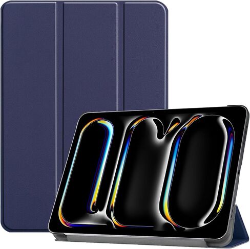 غطاء قرص مضاد للأصفر المتوافق مع iPad Pro 13 (2024) Case Tri-Fold Smart Case ، حالة وقائية خفيفة الوزن ، زوايا قشرة ، قشرة ، قشرة ، قشرة ، قفص ، قلم سام ، بيروس ، in Kuwait