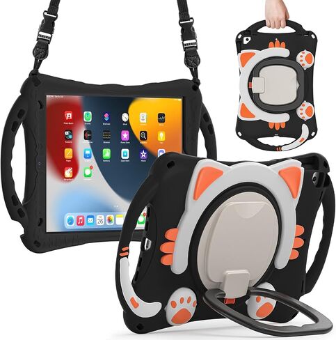 حالة السفر اللوحي متوافقة مع iPad 10.2 الحالة 10.5 بوصة (الجيل الثامن 2020) و (الجيل السابع 2019) Cut in Kuwait
