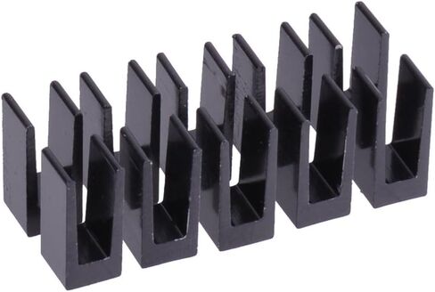Alphacool 17156 GPU Heatsinks RAM Alu 7x7mm - Black 10 STK. Air Cooling Passive Coolers in Saudi Arabia