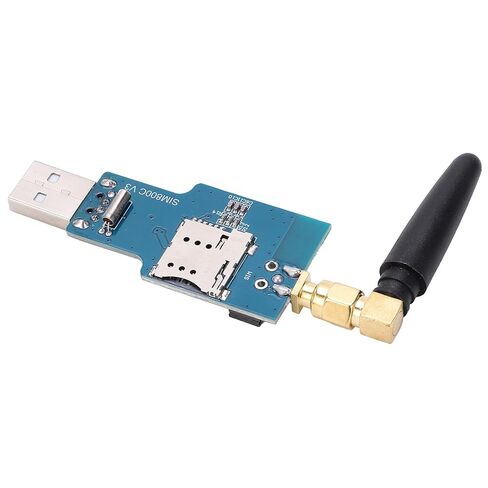 USB to GSM MOTULE PORT MODULE G SIM800C PCB لوحات نقل بيانات الصوت USB إلى GSM Serial Port ModuleUSB PORLY SIM800C MODULEG in Saudi Arabia
