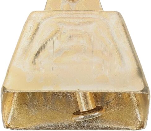 POPETPOP Fishing Bells for Rods : 10Pcs Stainless Steel Bite Alarm Bell for Night Fishing - Golden Catfishing Equipment in Saudi Arabia