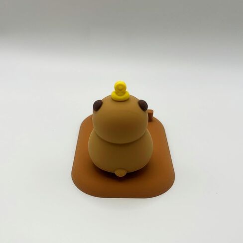 Capybara Phone Stand (Boba) - Sturdy Universal Holder for Smartphones, iPhone & Android - Cute Animal Desk Accessory, Novelty Kawaii Decor Gift for Capybara Lovers in Saudi Arabia