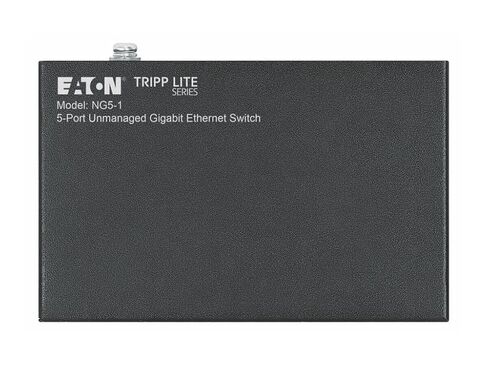 Tripp Lite Eaton NG5-1 5-Port Gigabit Unmanaged Ethernet Switch 10/100/1000 Mbps Fanless Desktop/Wall Mount Plug & Play IEEE 802.3az 9K Jumbo Cloud Care Pre-Configured Bundle Eligible (1 Pack) in Saudi Arabia