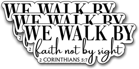 (3Pcs) Pray Wait Trust God Has A Plan Sticker, Christian Decorate Books Laptop Phone Water Bottles Kindles Tumbler Waterproof Vinyl Sticker 3 x 1 Inch in Saudi Arabia