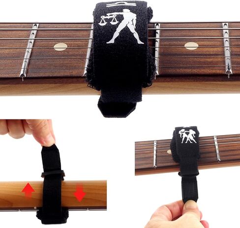 Rockhouse String Muter, Universal Guitar Fret Dampener, String Wraps for String Instruments-Single Pack(Star sign-Gemini) in Saudi Arabia