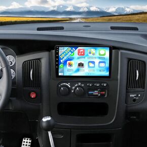 4+64g راديو Carplay اللاسلكي ل Dodge RAM 1500 2500 3500 2003 2004 ، 9 '' شاشة تعمل باللمس لـ RAM 1500 HEAD مع Bluetooth ، ANDROID AUTO ، GPS ، WIFI ، HIFI ، FM ، SWC ، MIC ، CAM CAM in Kuwait