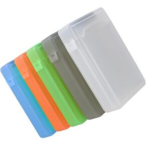 صناديق حماية محرك أقراص ثابتة 5pclly 5pcs 2.5 بوصة حامل تخزين بلاستيكي لمحركات أقراص خارجية مقاومة للصدمات للمكتب والسفر ملحقات السفر in Kuwait
