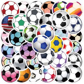 60 قطعة ملصقات كرة قدم ، ملصقات فينيل كرة القدم لزجاجة المياه ، خوذة ، كمبيوتر محمول ، هاتف ، هدايا كرة القدم ، تفضل بحفلات الكرة ، ديكورات كرة القدم الرياضية للأطفال المراهقين (الأزرق) in Kuwait