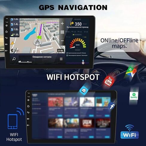 4+64g راديو Carplay اللاسلكي ل Dodge RAM 1500 2500 3500 2003 2004 ، 9 '' شاشة تعمل باللمس لـ RAM 1500 HEAD مع Bluetooth ، ANDROID AUTO ، GPS ، WIFI ، HIFI ، FM ، SWC ، MIC ، CAM CAM in Saudi Arabia