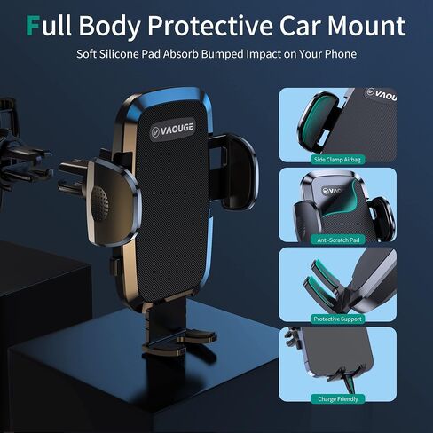 حامل هاتف السيارة ، تم ترقيته 3 في 1 حامل هاتف لسيارتك هاتف Mount Windshield و Air Vent Hands Hands Free Automobile Automobile ، لجميع هاتف iPhone Android in Saudi Arabia