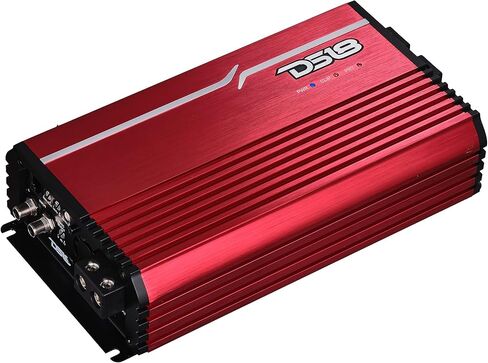DS18 FRP-33.5K/RD 1 قناة 1 قناة 3500 واط RMS @ 1-OHM ، فئة DALLER المدى المدمجة ، كفاءة عالية ، مكبر للصوت أحادي الصغار رائع لباس ، MIDS ، أو الارتفاعات ، نتائج داينو معتمدة ، أحمر (متجدد) in Saudi Arabia