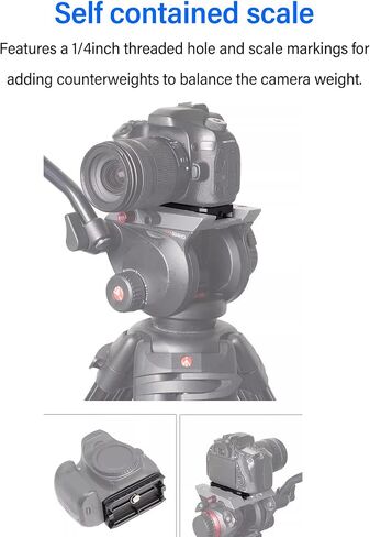 Tripod Plate Aluminum Scale for Stabilizer Crane Professional Photographers in Saudi Arabia