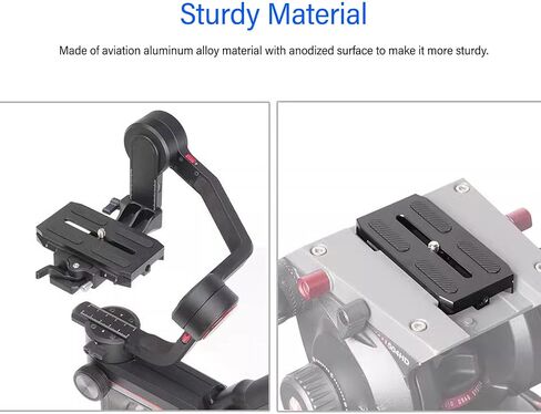 Tripod Plate Aluminum Scale for Stabilizer Crane Professional Photographers in Saudi Arabia