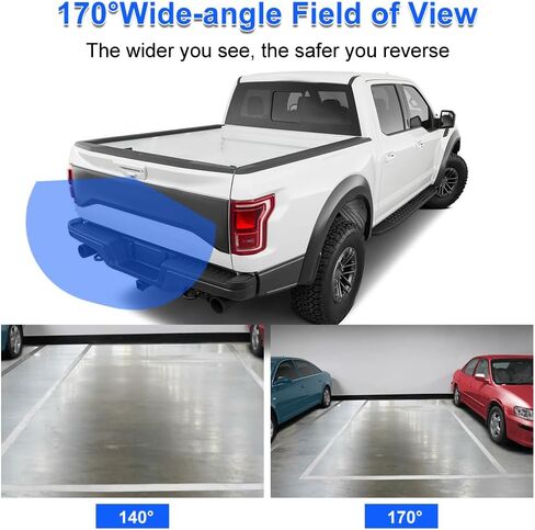 استبدال كاميرا Backup Jdmon لـ Ford F150 GL LX 2017 ، محدودة SSV 2016-2019 ، King Ranch Lariat Platinum XL XLT 2015-2019 استبدال كاميرا عكسي بارك للمتنزه FL3T-19G490-AG FL3Z-19G490-B in Saudi Arabia
