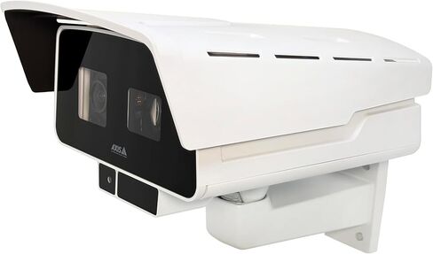 AXIS P1518 -LE 8 MEGAPIXEL / 2 MEGAPIXEL Outdoor 4K Network Camera - Color - Box - White - TAA متوافق in Kuwait