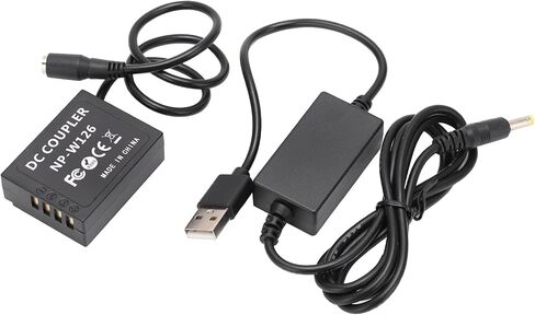 شاحن بطارية DC Docpler Dummy ، محول طاقة مع كابل محرك USB للكاميرا in Kuwait