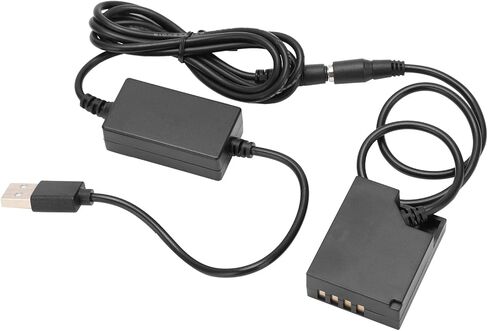 شاحن بطارية DC Docpler Dummy ، محول طاقة مع كابل محرك USB للكاميرا in Kuwait