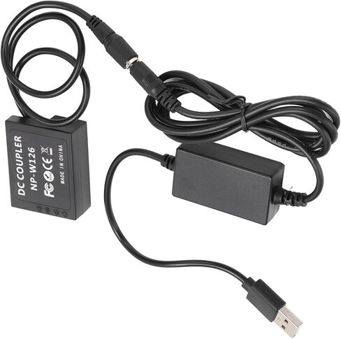 شاحن بطارية DC Docpler Dummy ، محول طاقة مع كابل محرك USB للكاميرا in Kuwait