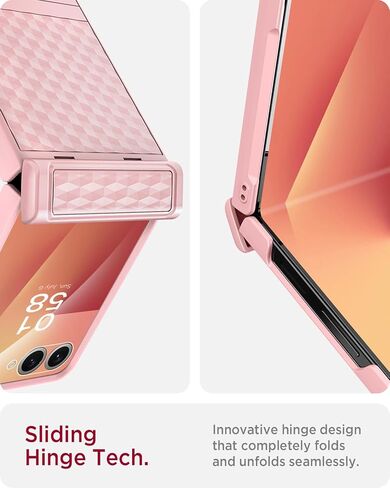 Miimall Rugged Cover for Flip 7 Phone Case مع حامي الشاشة الخارجي والمفصل ، [NON SLIP METURE] مضاد للأجراس كامل الجسم مقاوم للصدمات اللطيف in Kuwait