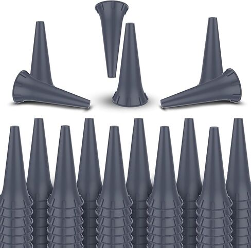 أطراف منظار الأذن بمنظار الأذن مقاس 4 مم متوافقة مع مناظير الأذن welcelln وK.a.w.e وRies-TER وH.e.i.n.e للاستعمال مرة واحدة (4 مم، 100، عدد) in Kuwait