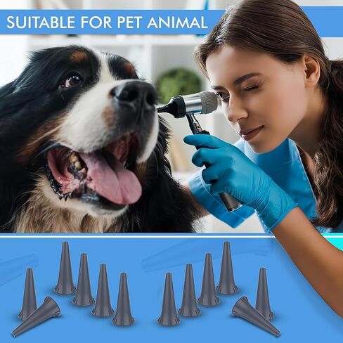 أطراف منظار الأذن بمنظار الأذن مقاس 4 مم متوافقة مع مناظير الأذن welcelln وK.a.w.e وRies-TER وH.e.i.n.e للاستعمال مرة واحدة (4 مم، 100، عدد) in Kuwait