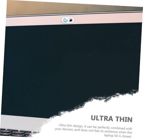تغطية كاميرا الويب الخاصة بـ Vaguelly 4pcs Pro Cover Privacy Cover Cover Cover Slide Open Close Self-Admive Whale Design in Saudi Arabia