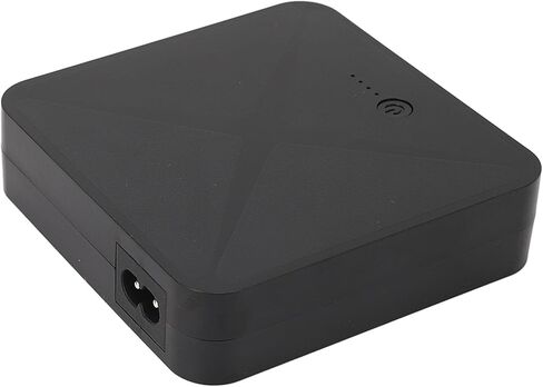 Mini Backup Battery UPS 5V 9V 12V 48V POE PORT INTONTING 8000MAH 18WH ، بطارية ذات سعة كبيرة ، منفذ USB لمودم التوجيه للكاميرا (US PLUT 110V) in Saudi Arabia