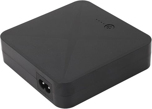 Mini Backup Battery UPS 5V 9V 12V 48V POE PORT INTONTING 8000MAH 18WH ، بطارية ذات سعة كبيرة ، منفذ USB لمودم التوجيه للكاميرا (US PLUT 110V) in Saudi Arabia
