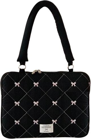 Cuity Bow Laptop Case Coquette 13-15 بوصة منتفخ كمبيوتر محمول منتفخ. in Saudi Arabia