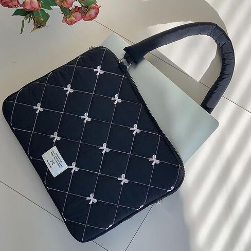 Cuity Bow Laptop Case Coquette 13-15 بوصة منتفخ كمبيوتر محمول منتفخ. in Saudi Arabia