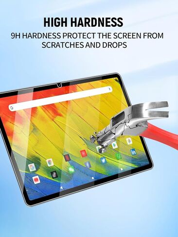 واقي الشاشة لـ MSLSTM F11 Android 14 Tablet 11 بوصة ، فيلم مضاد للخلع 9H فيلم زجاجي يسهل تثبيته ، بدون فقاعة ، عبوة 2 in Kuwait