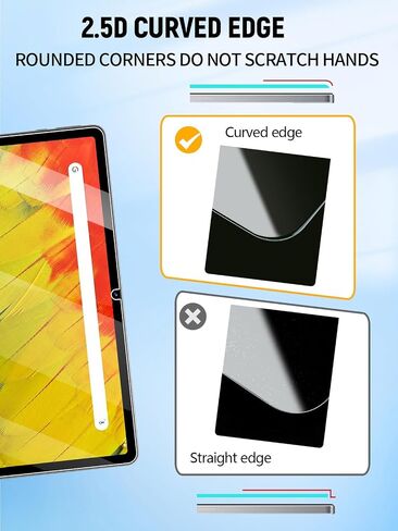 واقي الشاشة لـ MSLSTM F11 Android 14 Tablet 11 بوصة ، فيلم مضاد للخلع 9H فيلم زجاجي يسهل تثبيته ، بدون فقاعة ، عبوة 2 in Kuwait