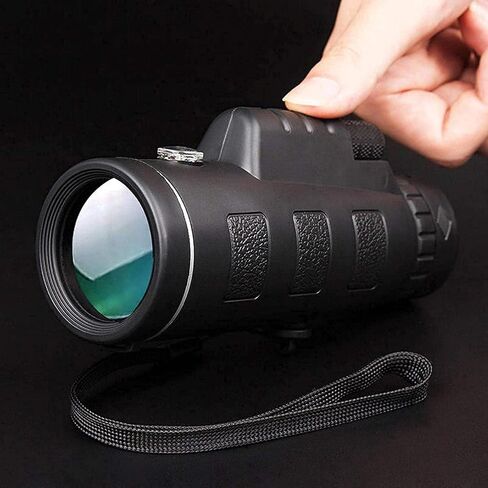 Monocular 40X60 Upgraded Outdoor Monocular with Compass Hd Optics Low Light Telescope Suitable for Outdoor Travel and Viewing in Saudi Arabia