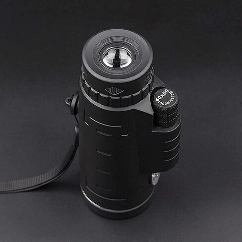 Monocular 40X60 Upgraded Outdoor Monocular with Compass Hd Optics Low Light Telescope Suitable for Outdoor Travel and Viewing in Saudi Arabia