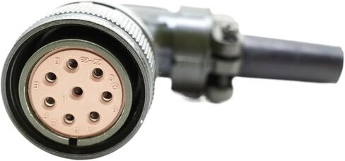MS3108B 22-23S MS5015 Series Connector 8P Angle Plug-in MR-PWCNS1 لـ J2S Servo Motor22-23 (البرنامج المساعد والمقبس) in Saudi Arabia