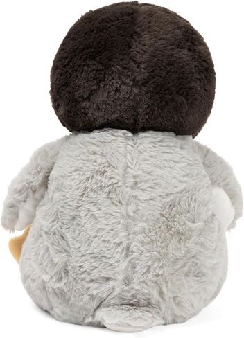 لعبة GUND Baby Animated Kissy The Penguin Plush، لعبة أطفال محشوة تغني للأعمار من 0 فما فوق، أسود/أبيض/رمادي، 30.48 سم in Saudi Arabia