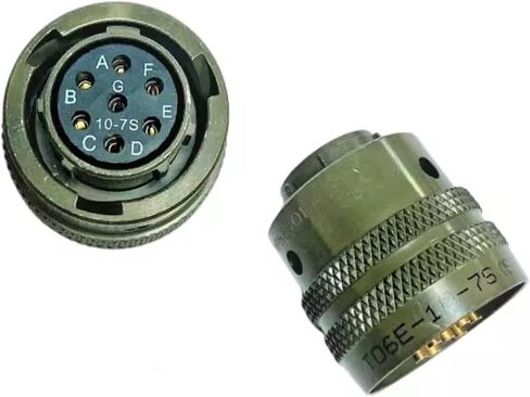 PT06E-10-7S/P(SR) PT02E-10-7P/S PT 26482 MIL PT06E 10-7S 10-7 PT02E 10-7P 7 Pin Core Plug-in Connector Waterproof(PT06E-10-7S(SR)) in Saudi Arabia