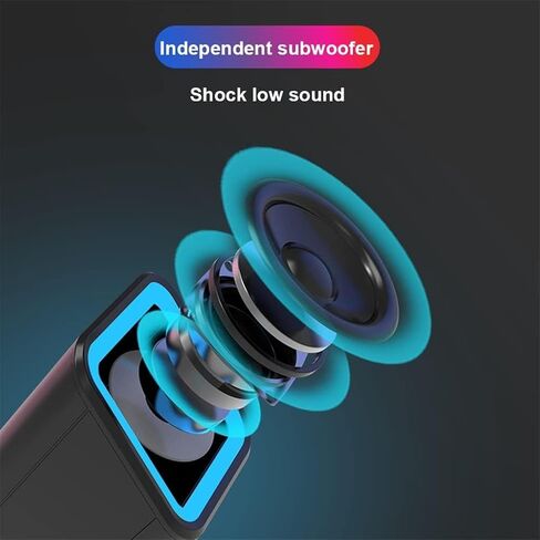 مكبرات صوت كمبيوتر لسطح المكتب ، مكبر صوت كمبيوتر سطح المكتب 4D Stereo Super Bass مكبرات الصوت in Saudi Arabia